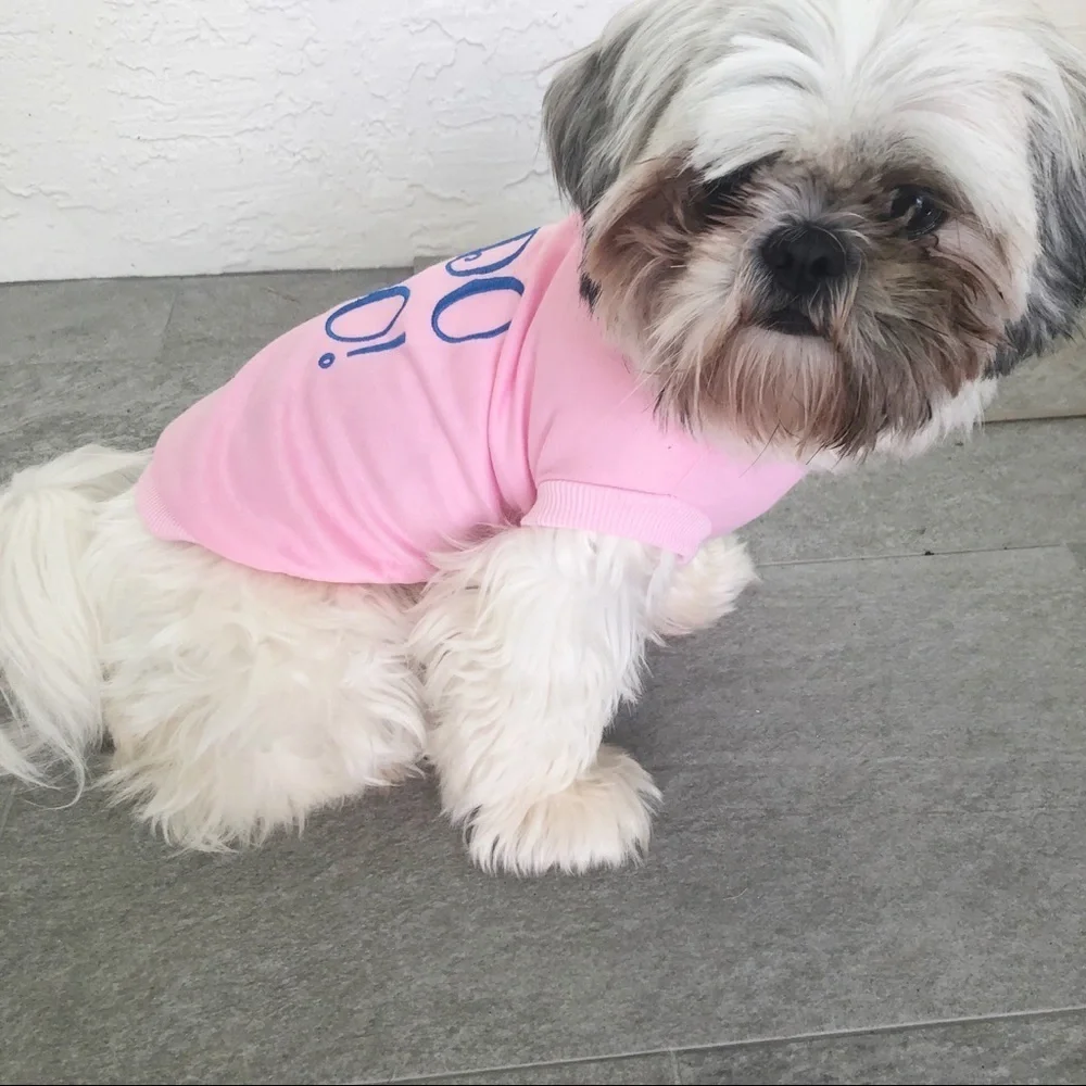 “I Do Too” Dog Shirt Pink Wedding Announcement